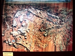 Sand Canyon Pueblo - artist rendering