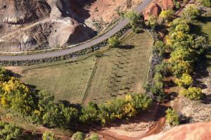 Fruita orchard from Rim Overlook