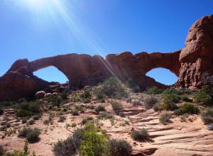 North Window and South Window Arches