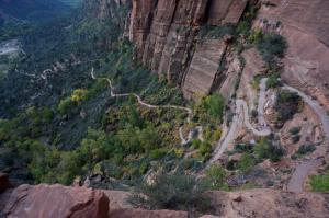 First steep part of our hike