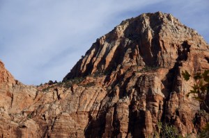 Natural Bridge on Cliff Wall