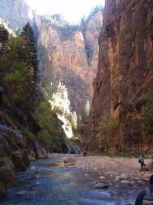 Near the beginning of the hike