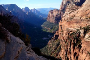 Zion Canyon from Angel's Landing Trail