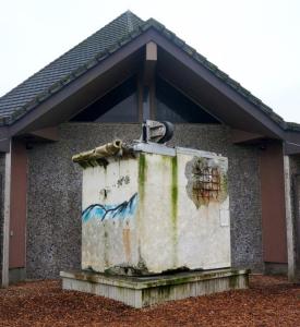 Part of dock from Misawa, Japan