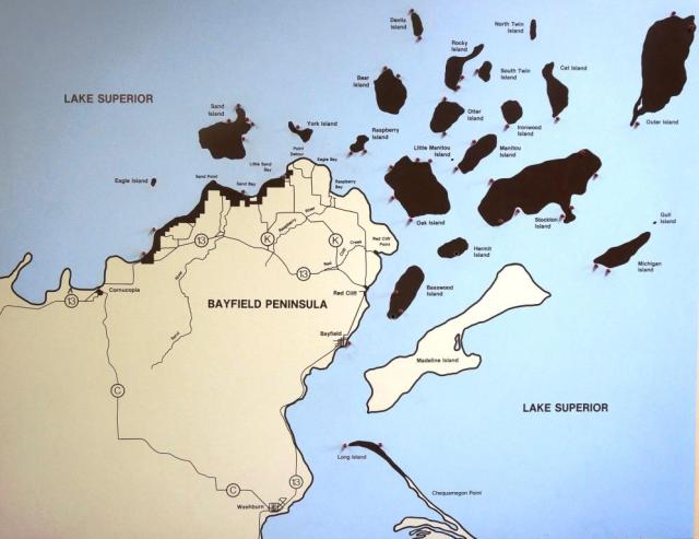Bayfield Peninsula and Apostle Islands