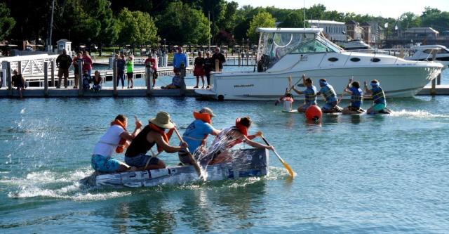 Cardboard Boat Race