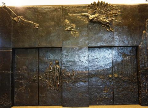 Visitor Center doors