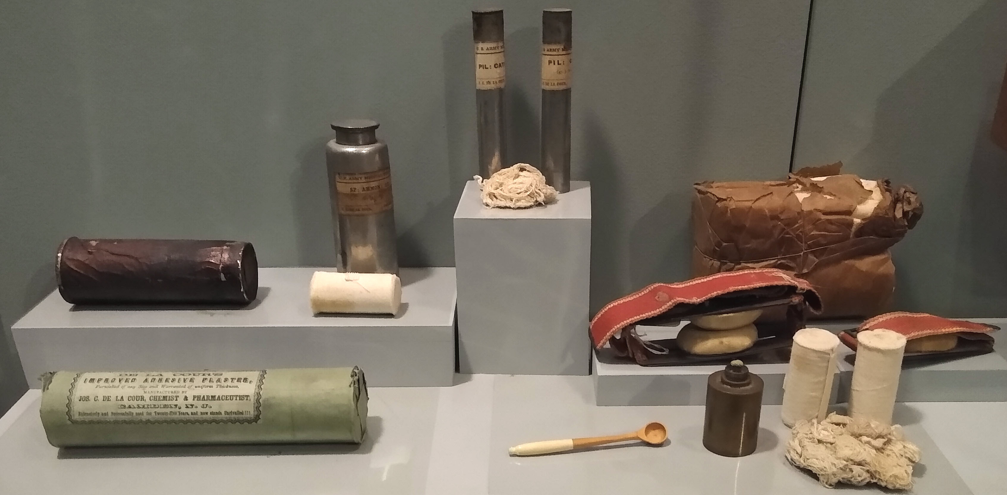 Contents of first aid backpack